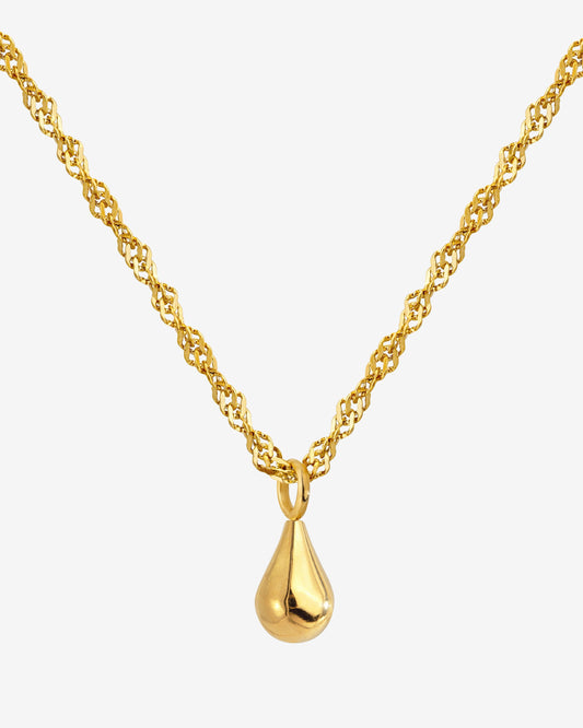 Drop it Necklace Gold