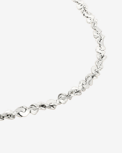 Tinsel Chain Bracelet Silber