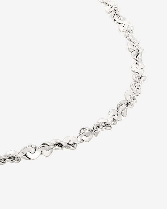 Tinsel Chain Bracelet Silber