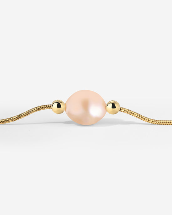 Blush Pearl Bracelet Gold