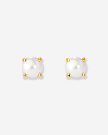 Dream Pearl Studs Gold