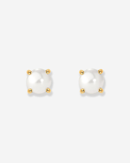 Dream Pearl Studs Gold