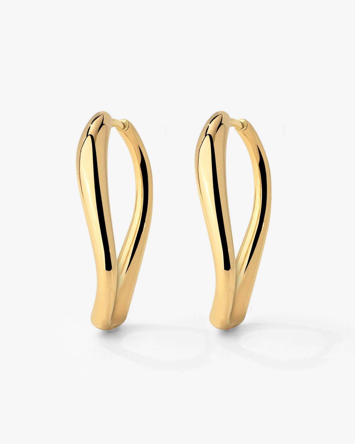 Timeless Oval Hoops Gold