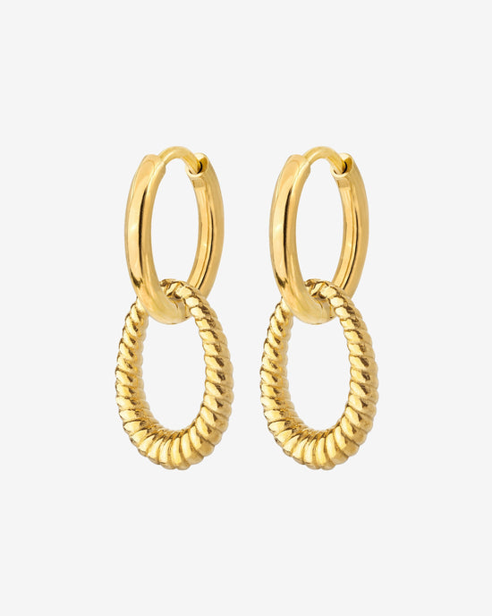 Oldie Goldy Hoop Set Small Gold
