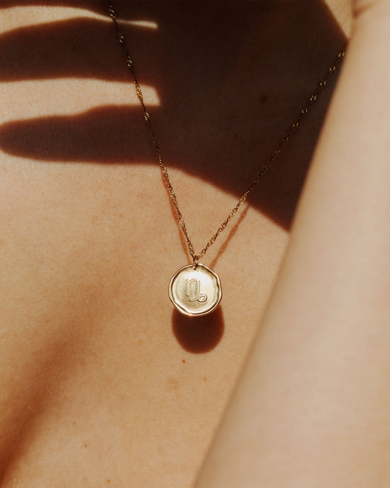 Zodiac Necklace – Capricorn / Steinbock Roségold
