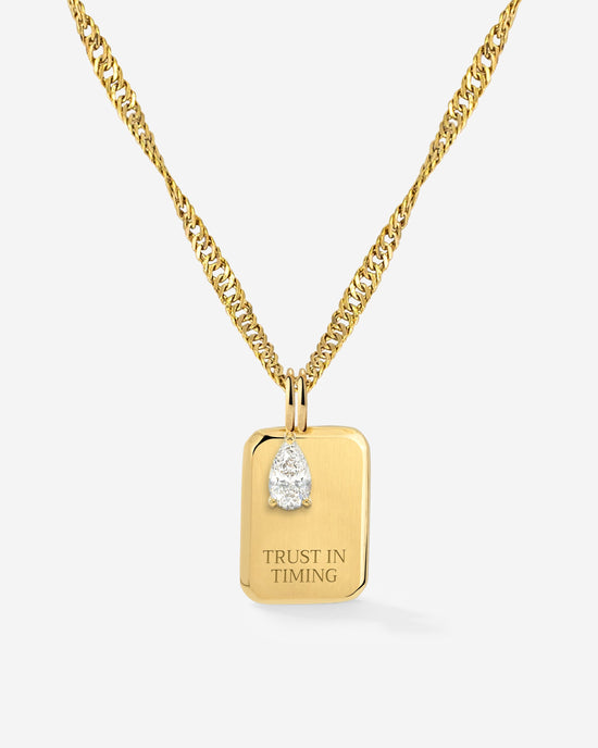 Shiny Trust in Timing Necklace