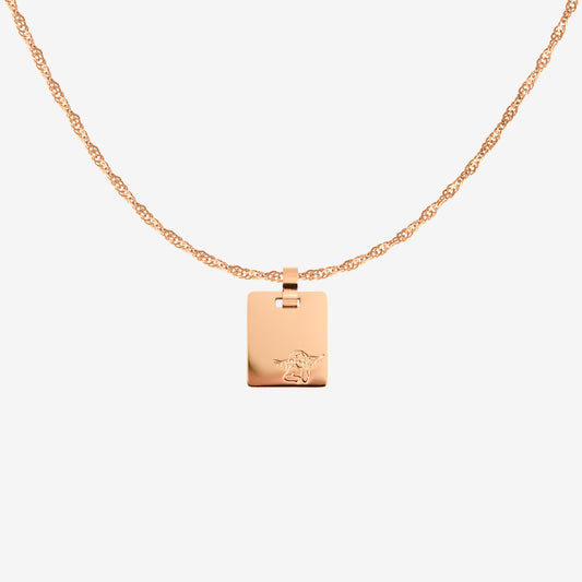 Angel Necklace Roségold