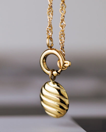 Serenity Singapore Chain Necklace Set Roségold
