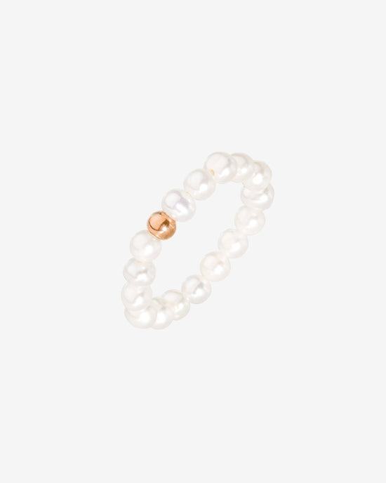 Summertime Pearl Ring Roségold