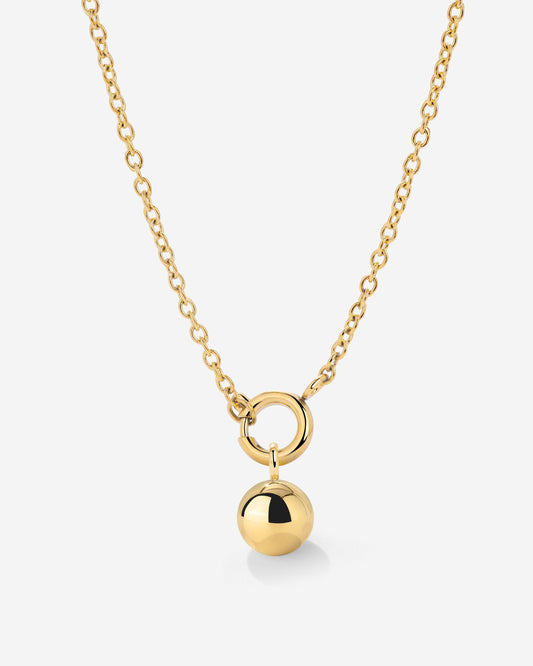 Bubbly Classic Chain Necklace Set Gold