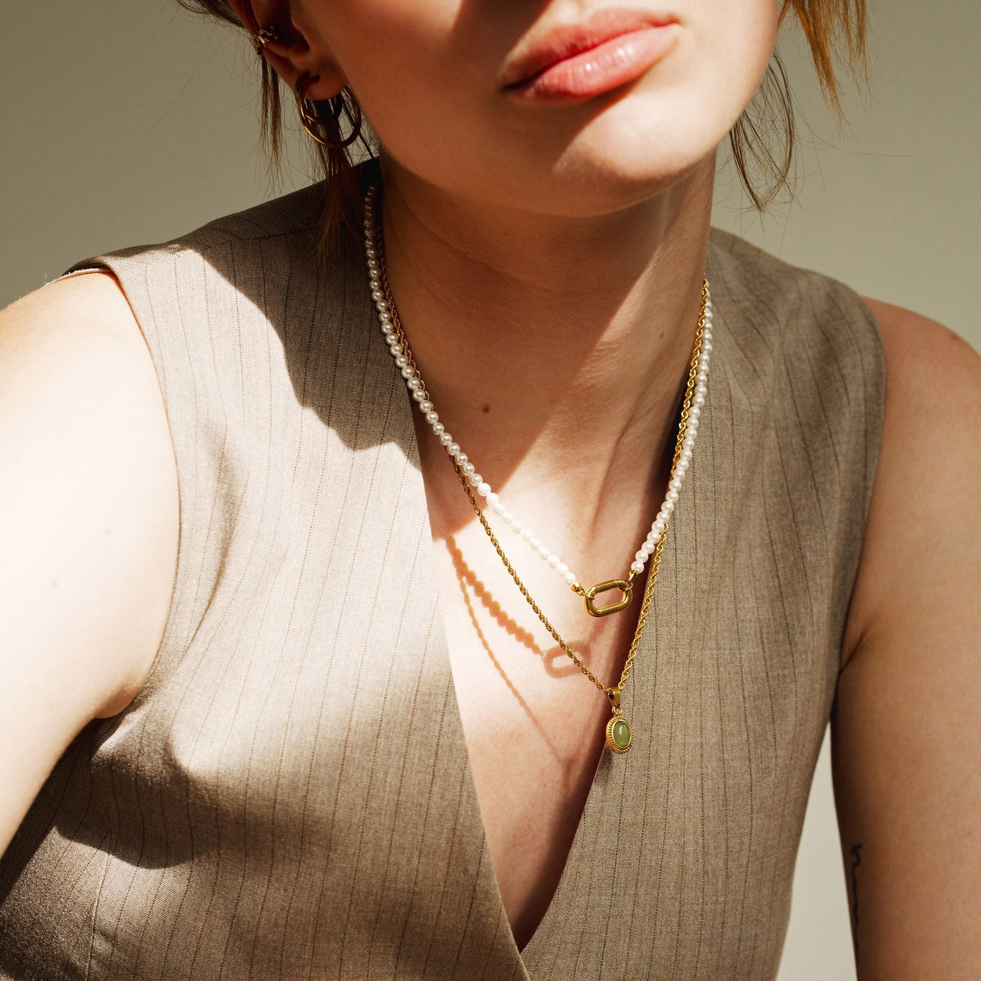 Vintage Vibes Necklace Gold