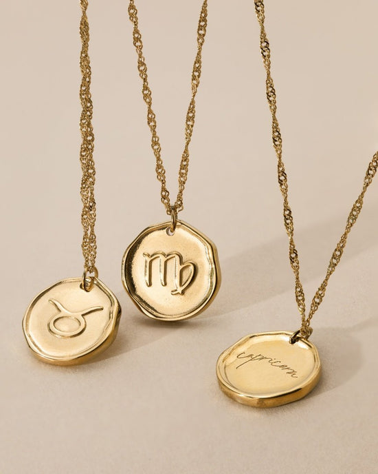 Zodiac Necklace – Virgo / Jungfrau Silber