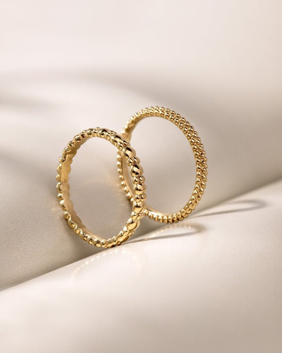 Dotted Ring Gold