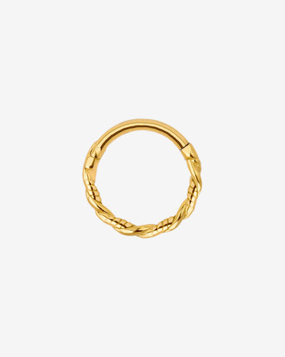 Curly Twist Piercing Gold
