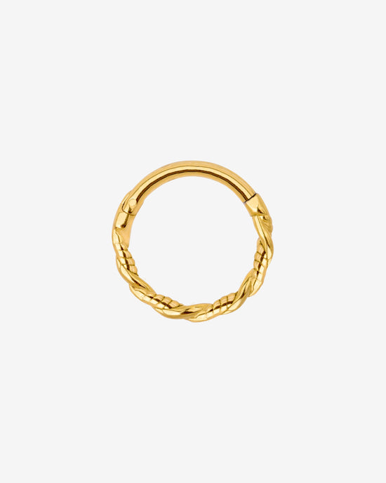 Curly Twist Piercing Gold