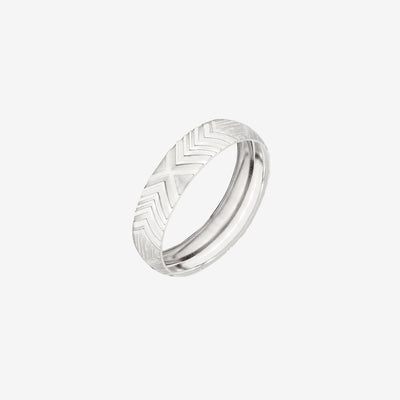 Blaze Ring Silber
