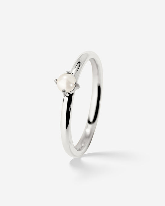 Dream Pearl Ring Silber