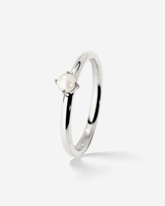 Dream Pearl Ring Silber