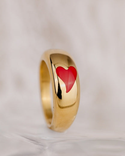 Hot Love Ring Gold