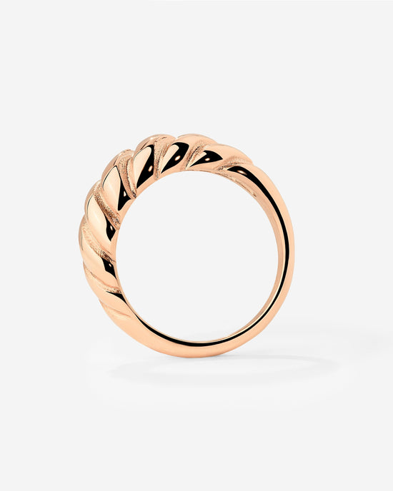 Towel Twist Ring Roségold