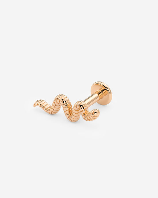 Snake Piercing Roségold