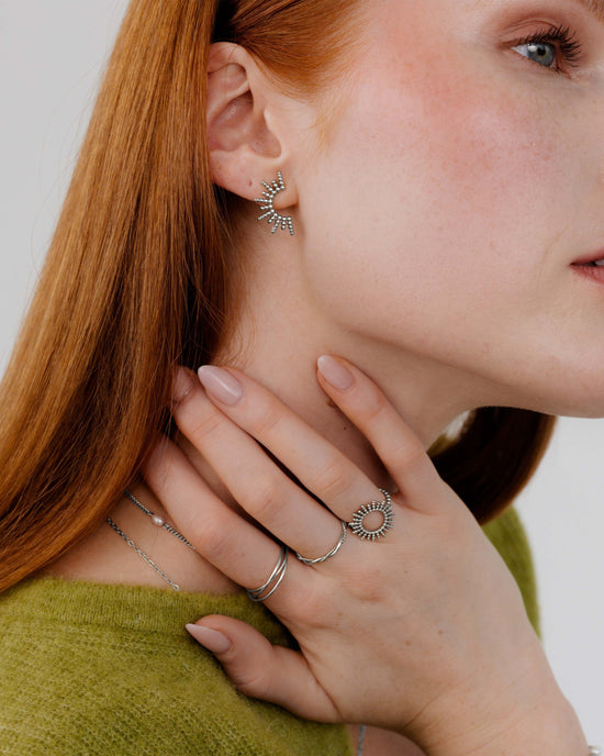 Sunny Earrings Silber