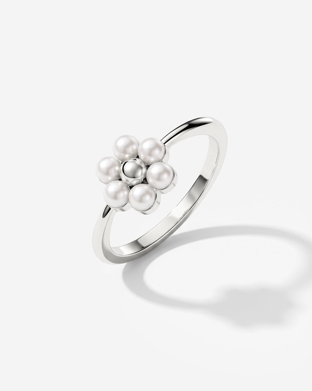 Daisy Ring Silber