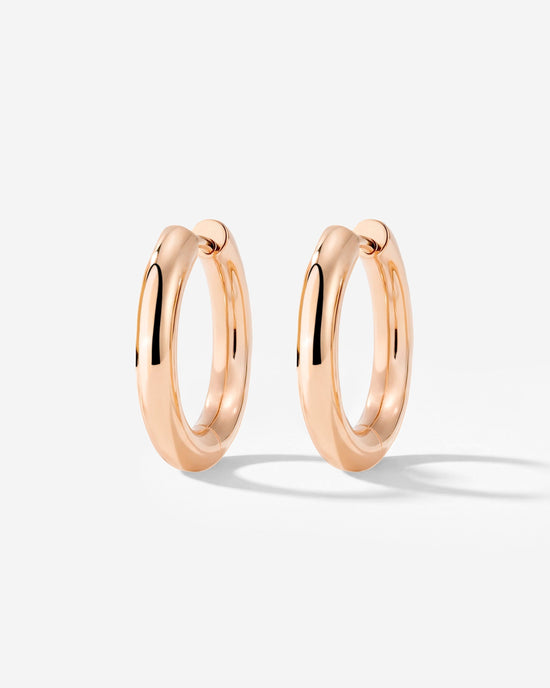 Chunky Hoopies Medium Roségold