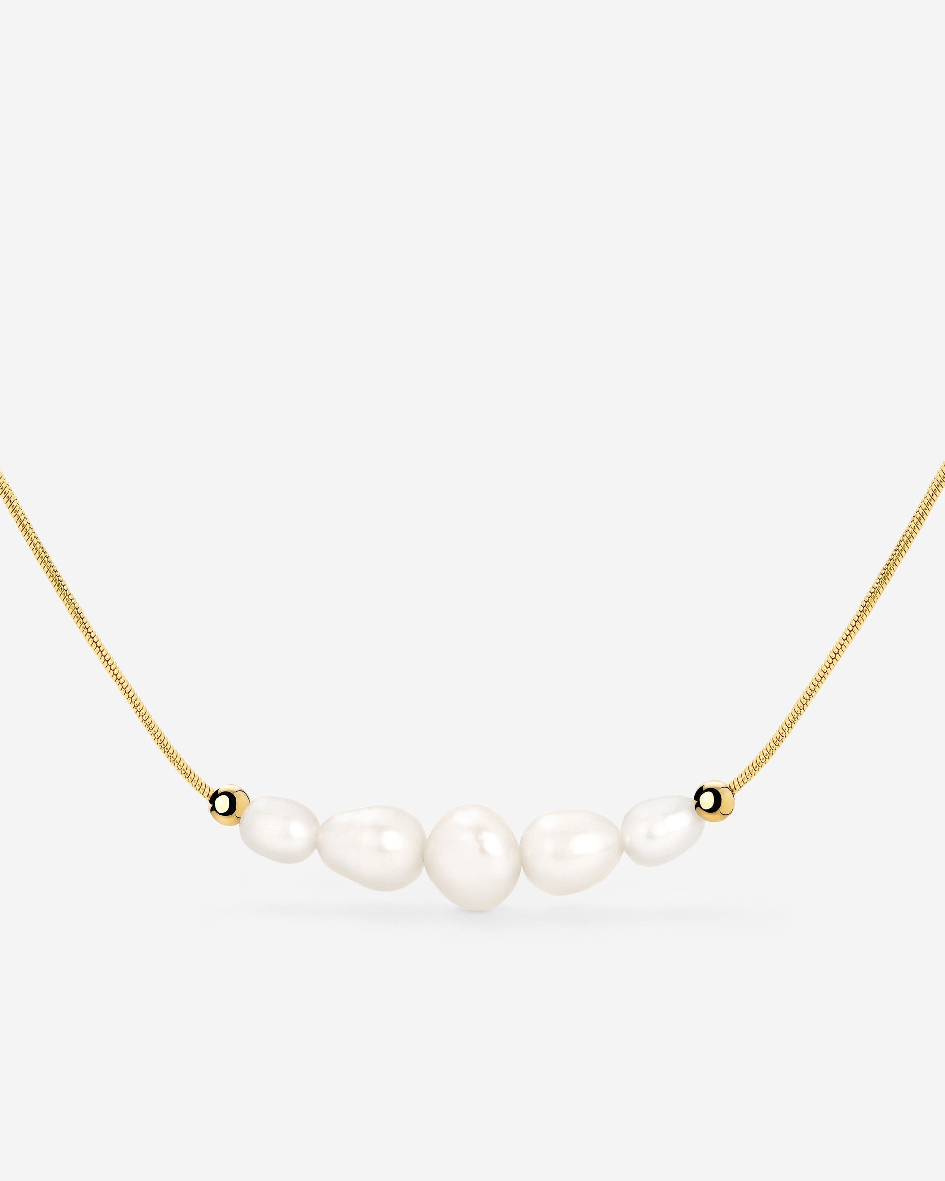 Pearlessence Choker Gold