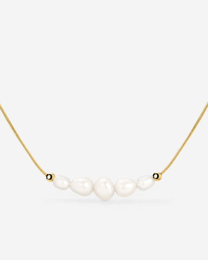 Pearlessence Choker Gold
