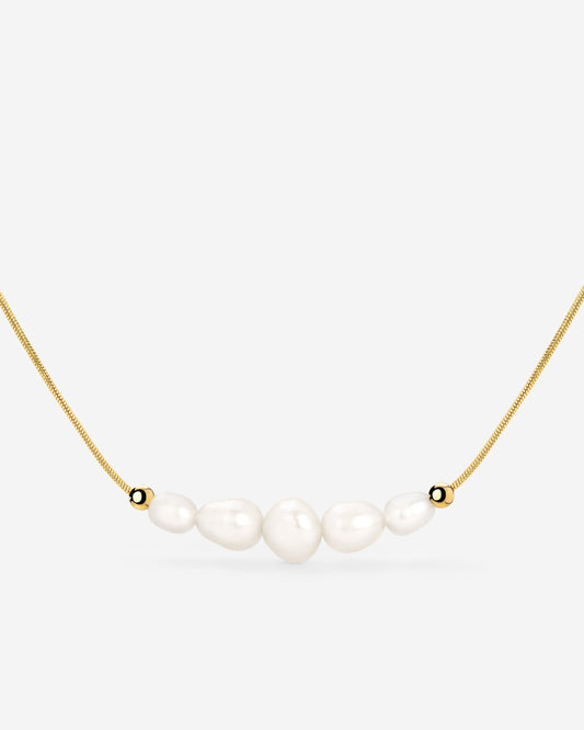 Pearlessence Choker Gold