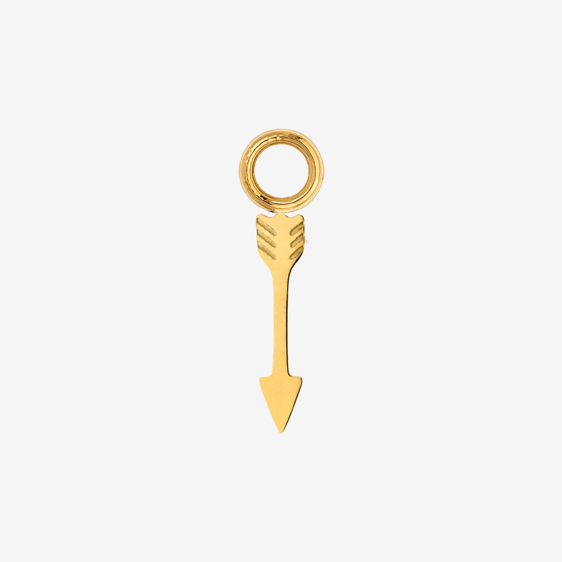 Cupid Arrow Hoopies Gold