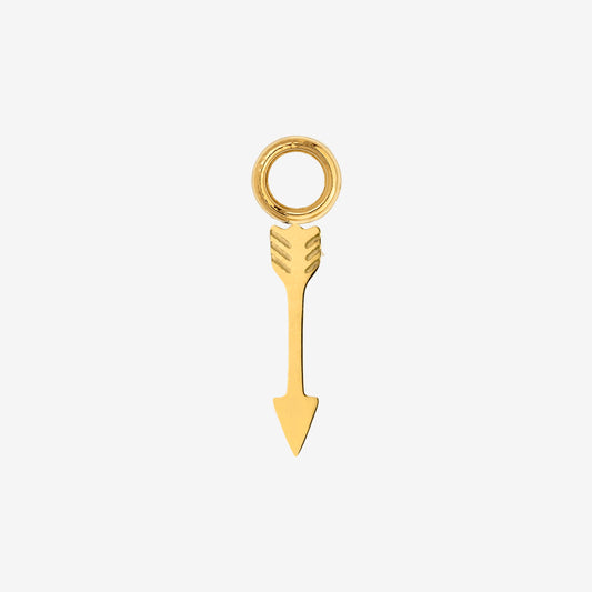 Cupid Arrow Hoopies Gold