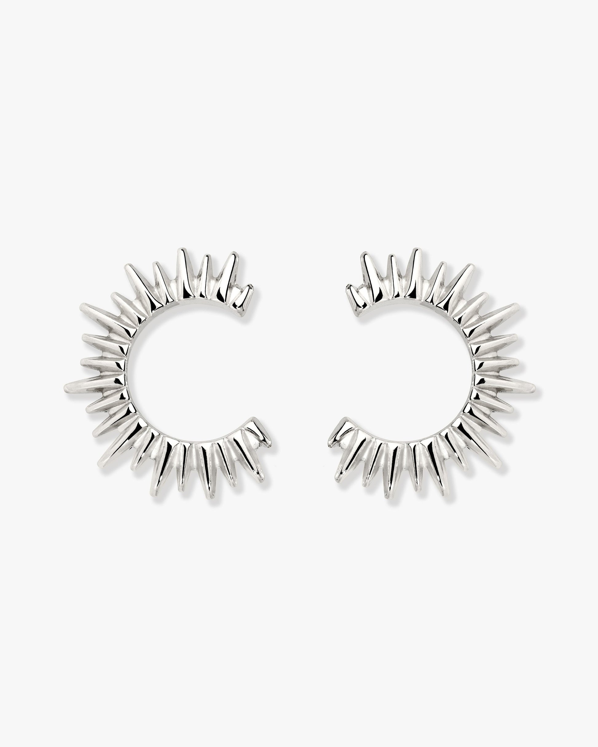 Icicle Earrings Silber