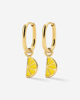 Zesty Oval Hoop Set Baby Gold