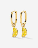 Zesty Oval Hoop Set Baby Gold