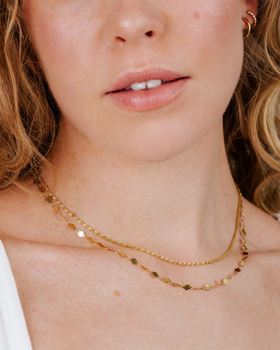 Timeless Ties Necklace Gold