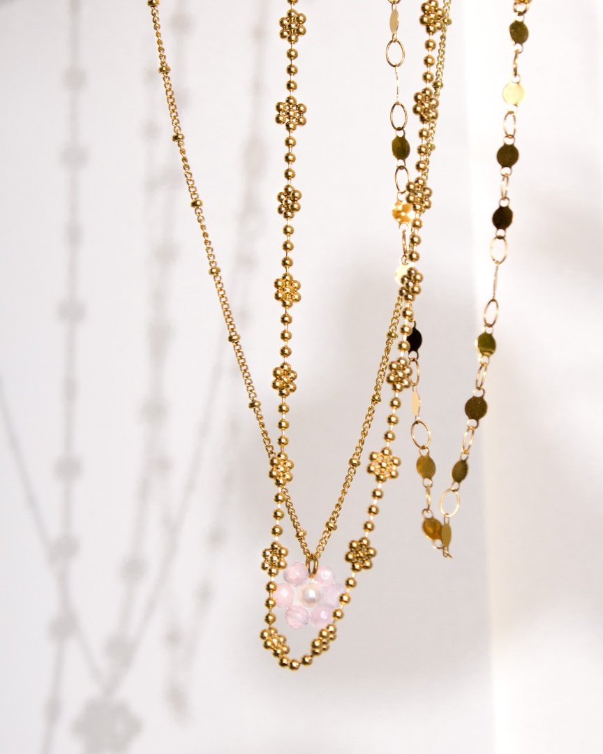 Blooming Choker Gold