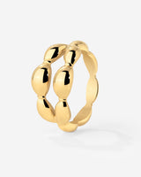 Graceful Curves Ring Gold