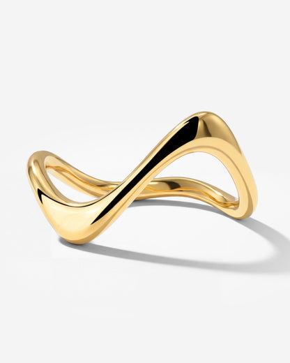 Tides Ring Gold