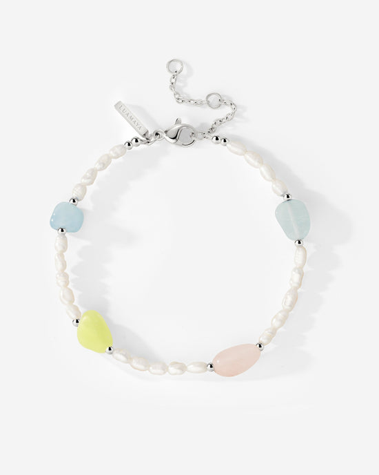 Spring Pastels Bracelet Silber