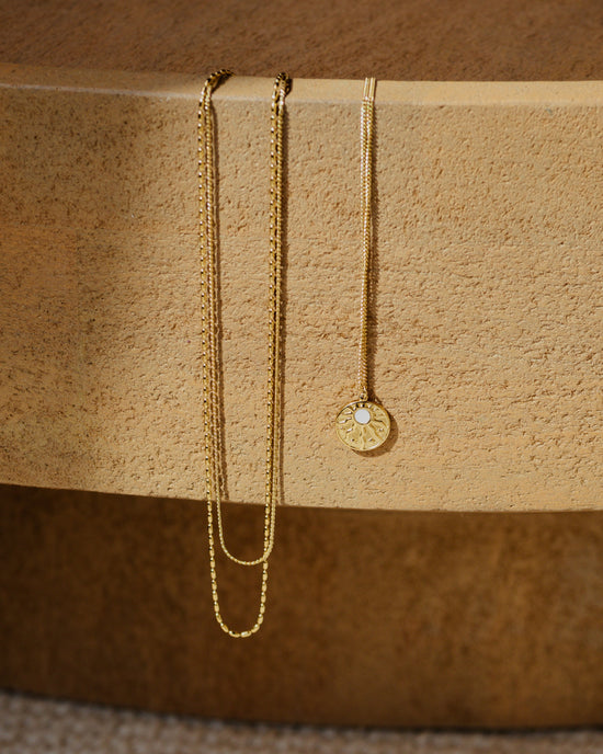 Sun Chaser Necklace Gold