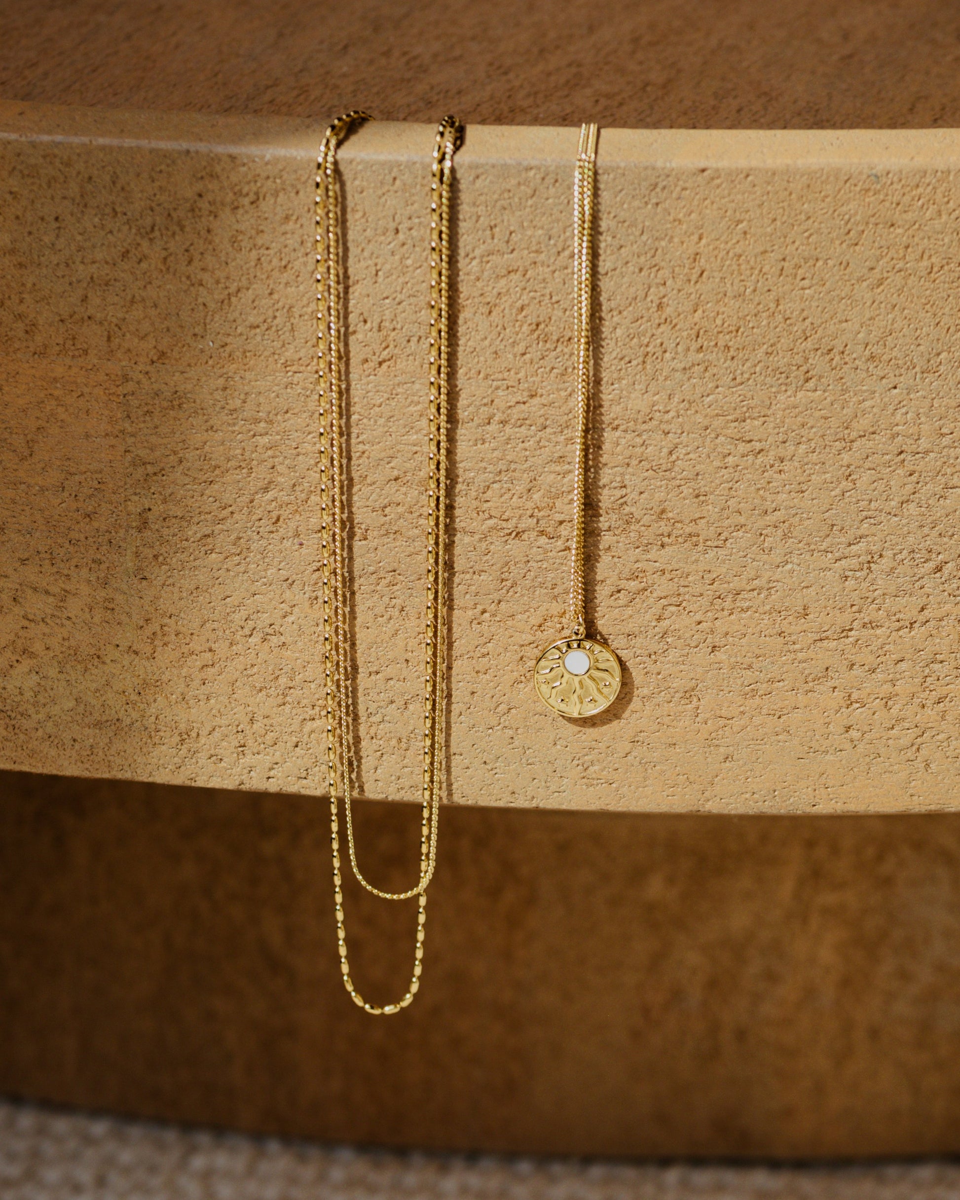 Sun Chaser Necklace Gold