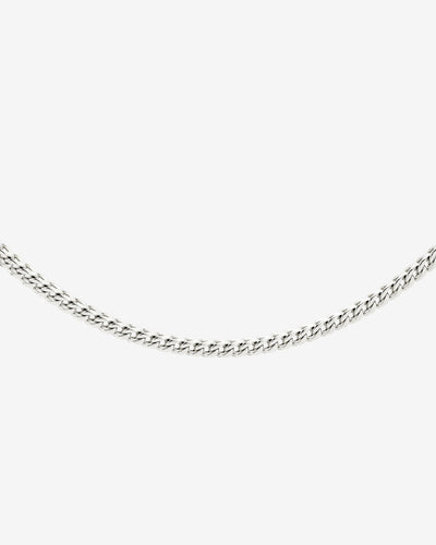 Spiga Chain Necklace Silber