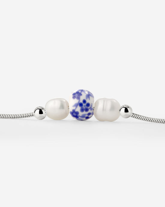 Painted Blue Bracelet