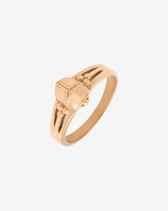 Scarab Ring Roségold