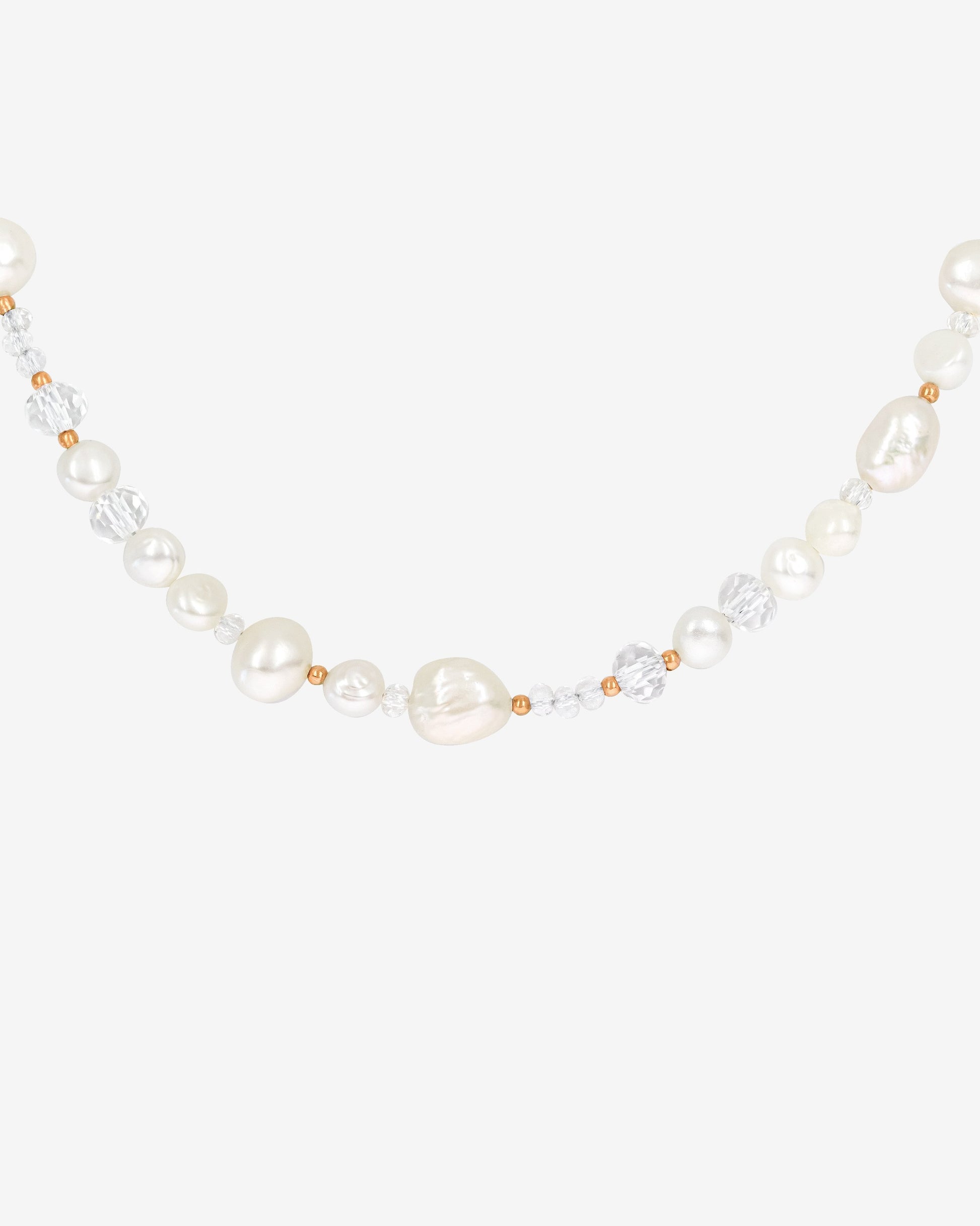 Icy Cool Pearl Necklace Roségold
