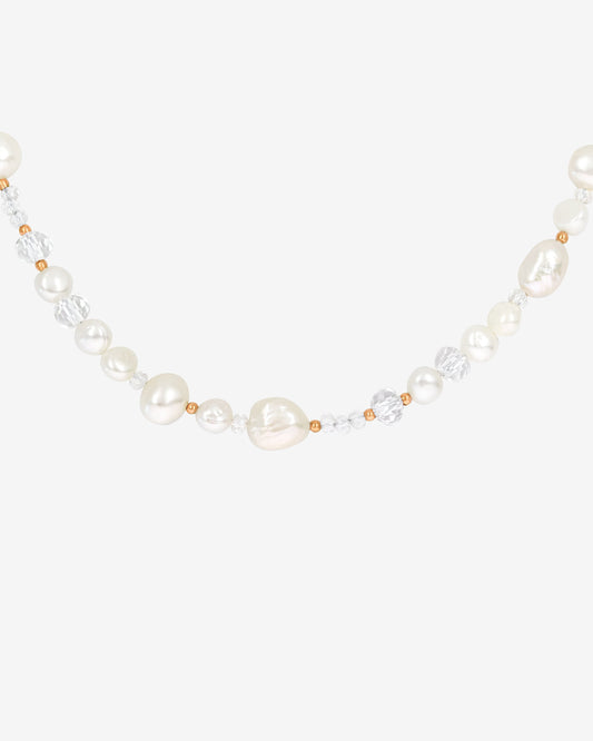 Icy Cool Pearl Necklace Roségold
