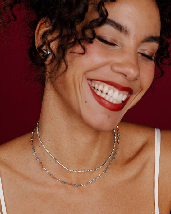 Glam Lover Necklace Bundle Silber