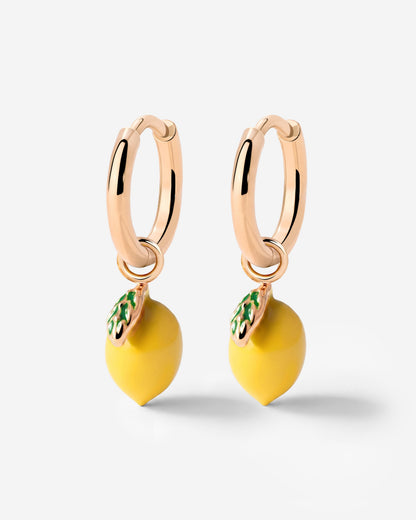 Lemony Hoop Set Small Roségold